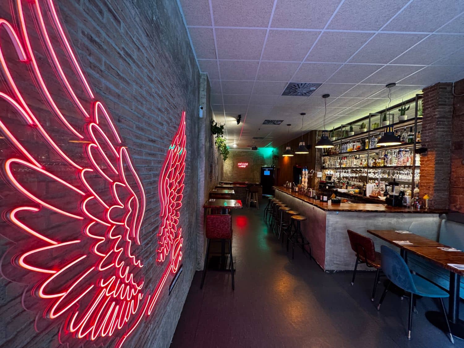 Vista amplia de La Condesa Barcelona Mexican Restaurant