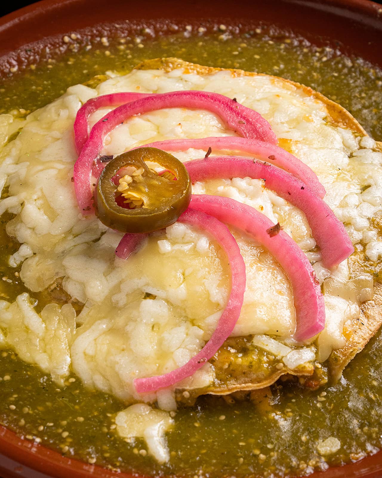 Enchilada Verde de La Condesa Restaurante Mexicano
