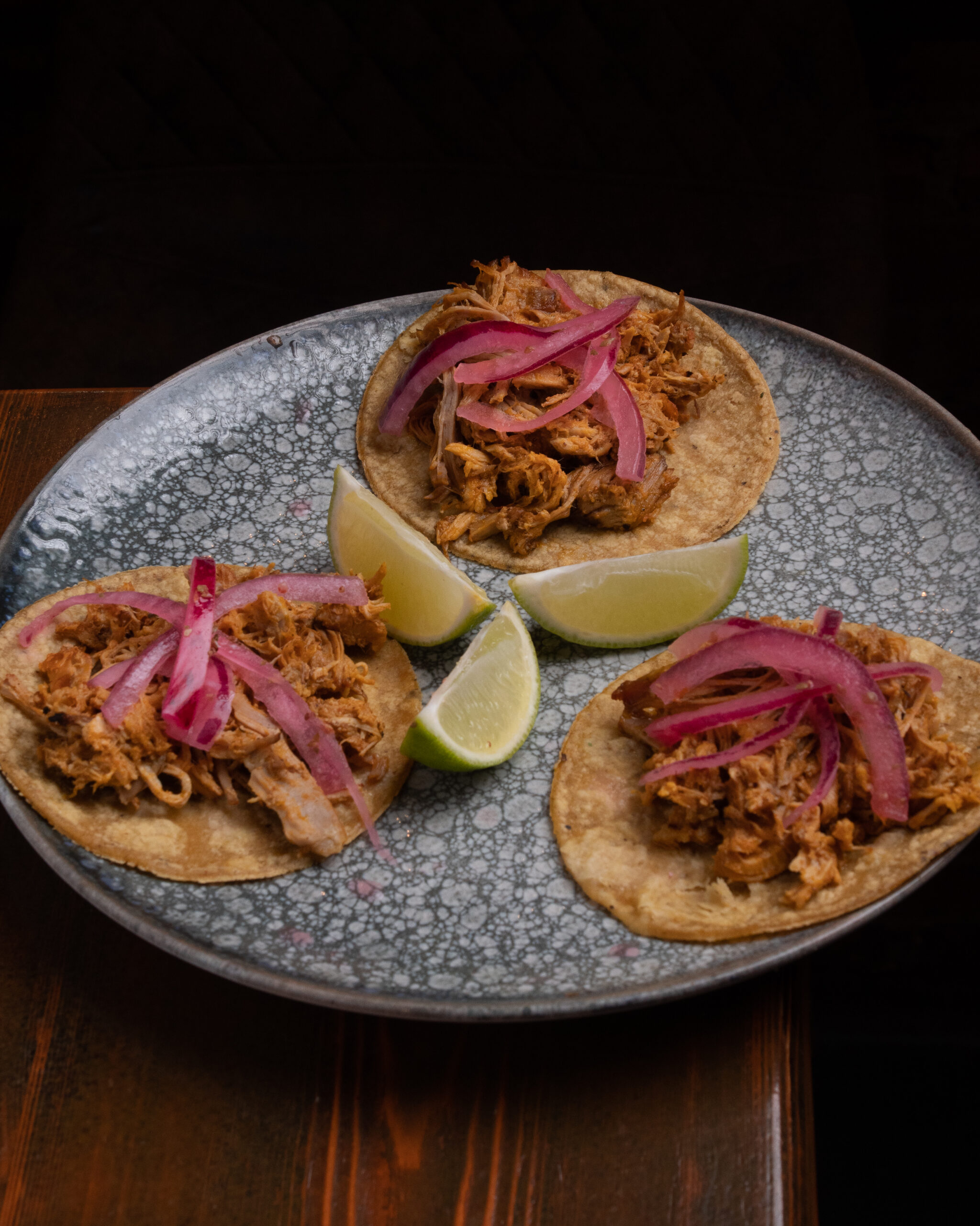Tacos de cochinita pibil en Barcelona